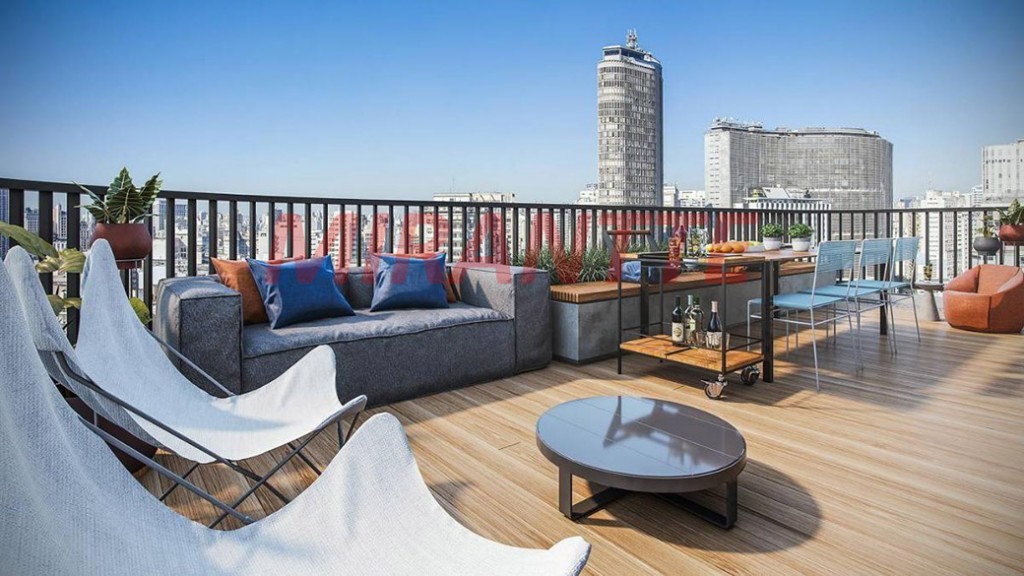 Apartamento de 63m² com 2 quartos em República