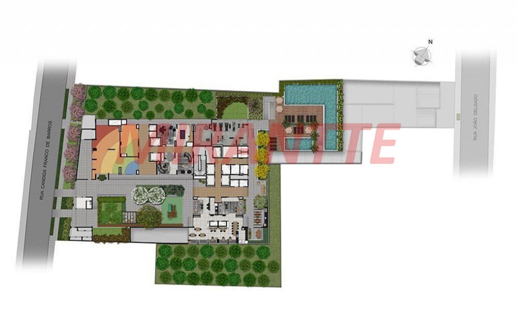 Apartamento de 45m² com 2 quartos em Freguesia do Ó