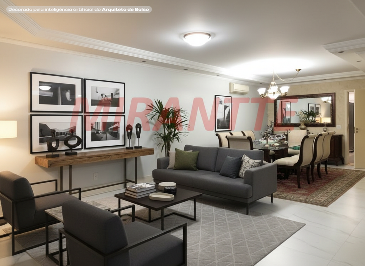Apartamento de 264m² com 4 quartos em Santana