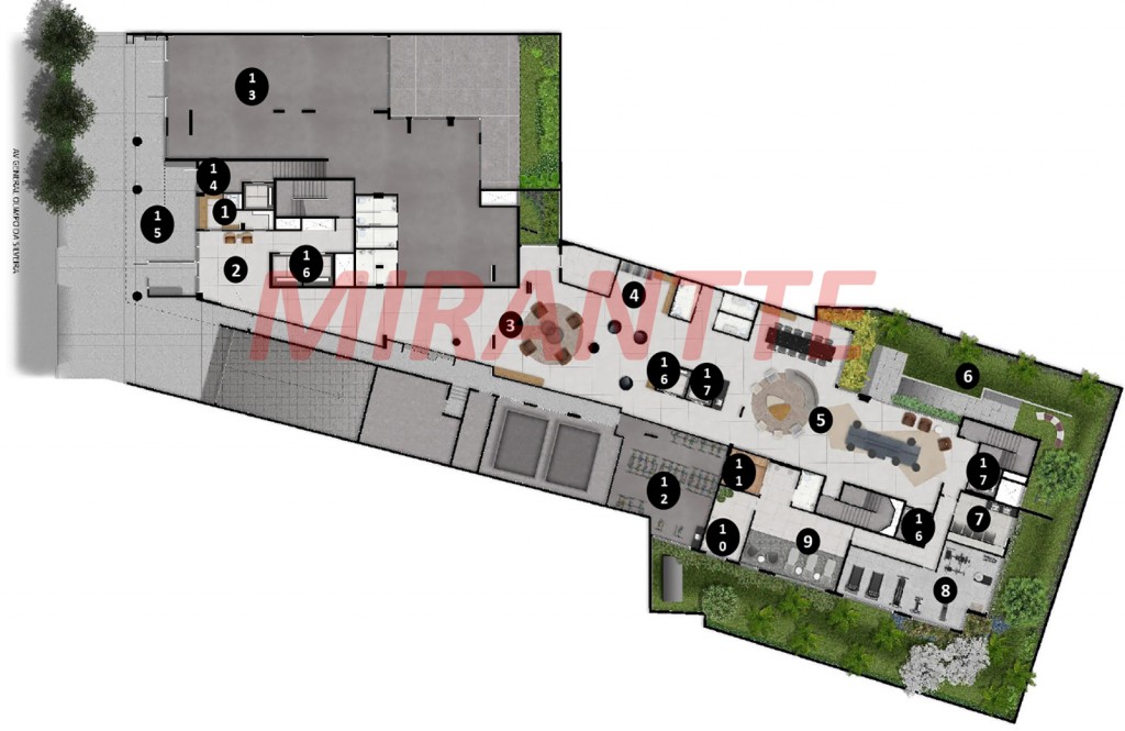 Apartamento de 34m² com 1 quarto em Higienópolis