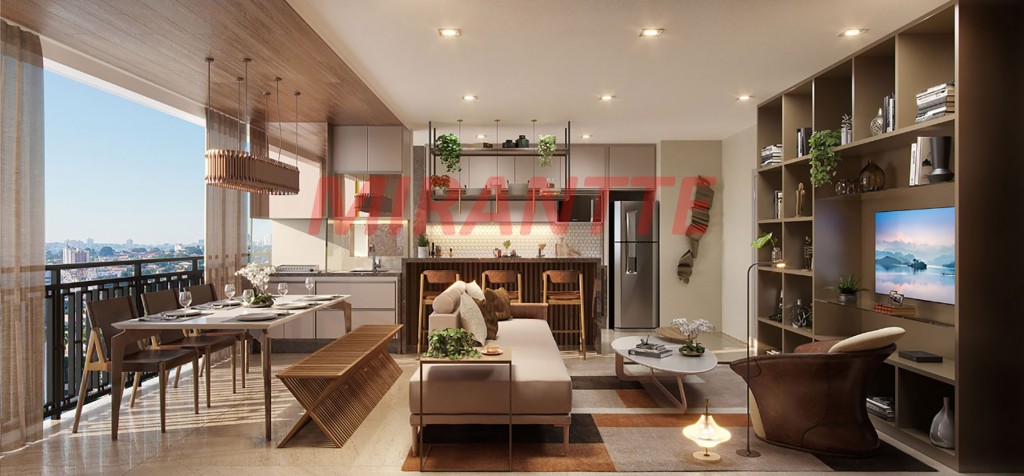 Apartamento de 72.88m² com 2 quartos em Brooklin