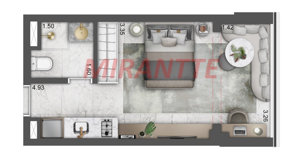 Apartamento de 29m² com 1 quarto em Jardim Vila Mariana