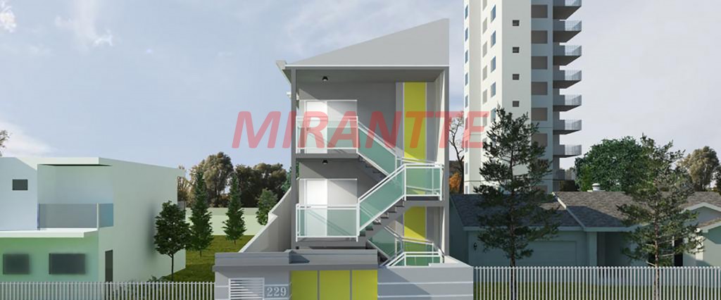 Apartamento de 43m² com 2 quartos em Vila Guaca