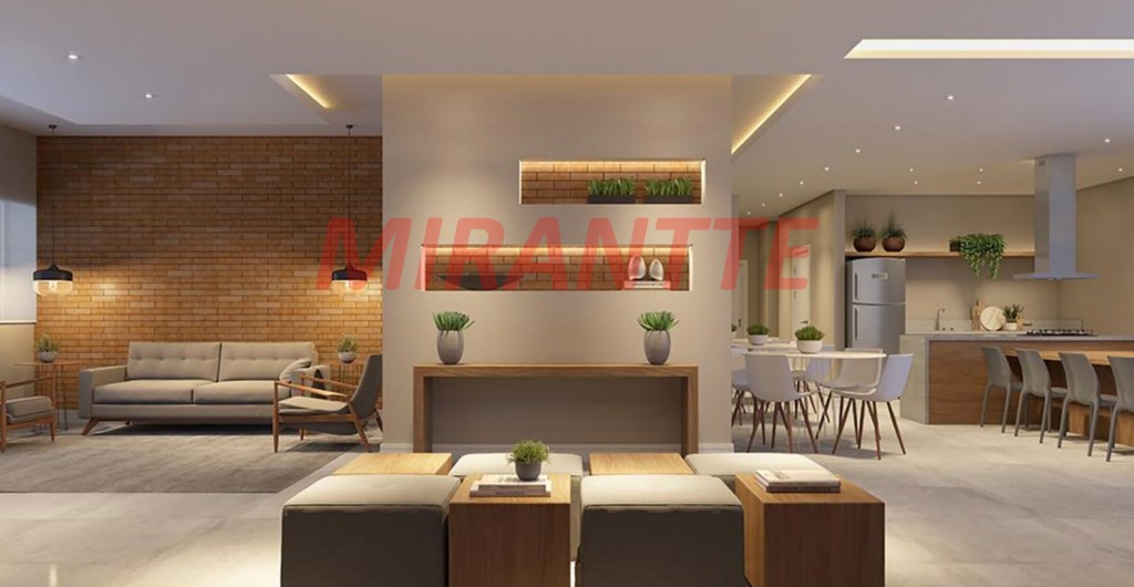 Apartamento de 67m² com 2 quartos em Santana