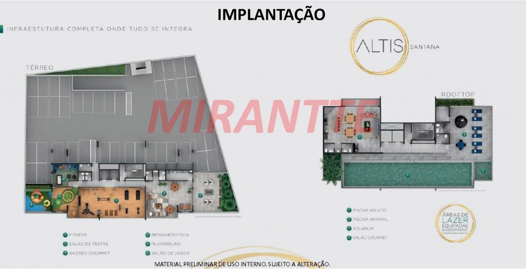 Apartamento de 67m² com 2 quartos em Santana