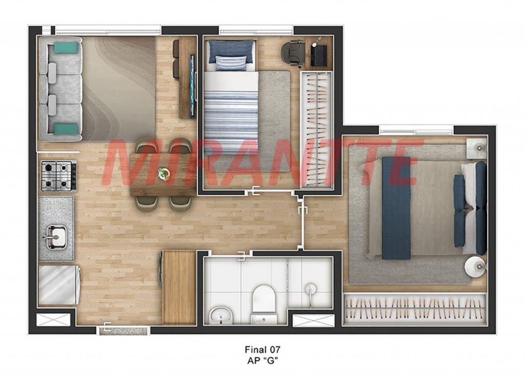 Apartamento com 1 quartos em Mandaqui