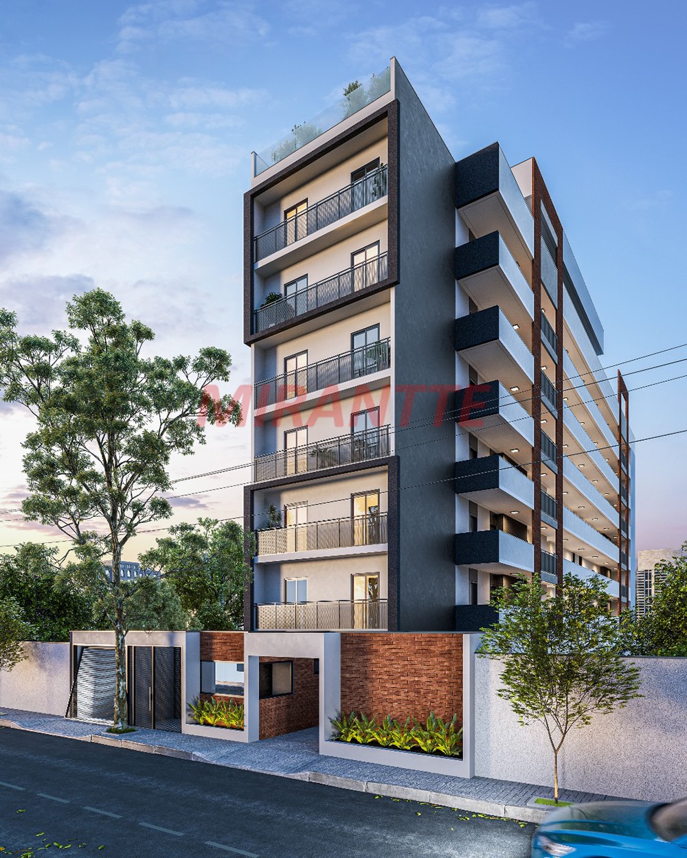 Apartamento de 47.4m² com 2 quartos em Água Fria