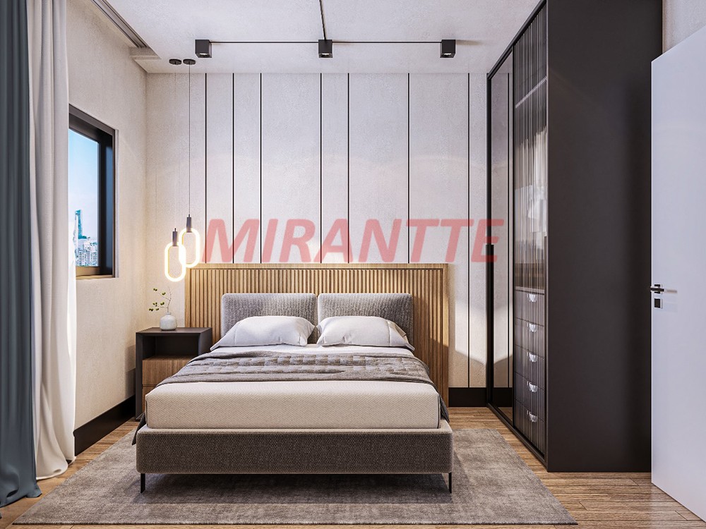 Apartamento de 47.4m² com 2 quartos em Água Fria