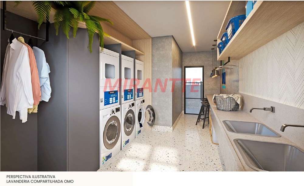 Apartamento de 47.4m² com 2 quartos em Água Fria