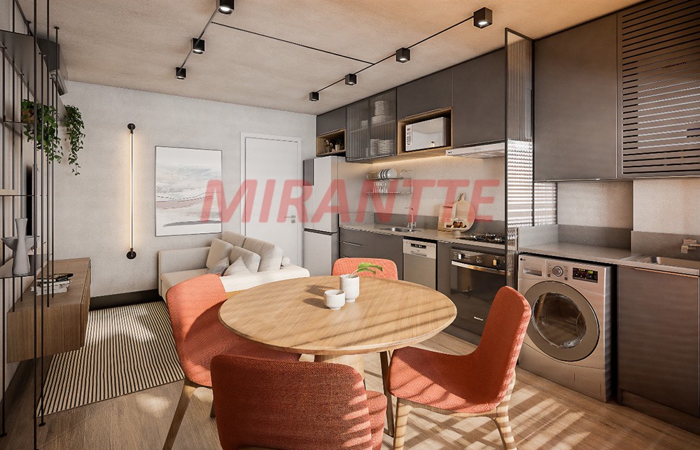 Apartamento de 51m² com 2 quartos em Água Fria
