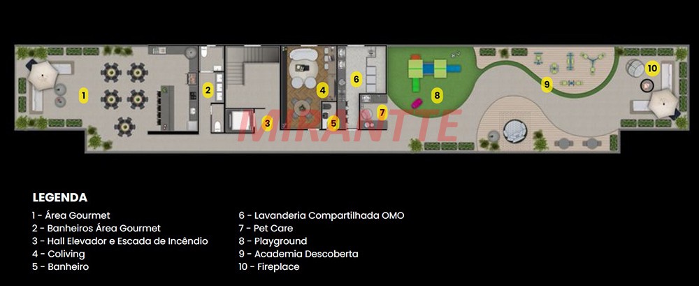 Apartamento de 51m² com 2 quartos em Água Fria