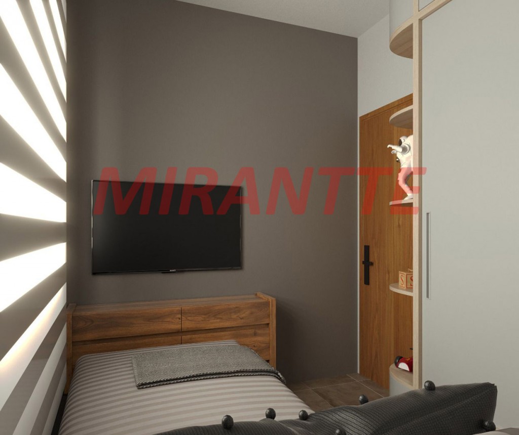 Apartamento de 43.48m² com 2 quartos em Jardim São Paulo