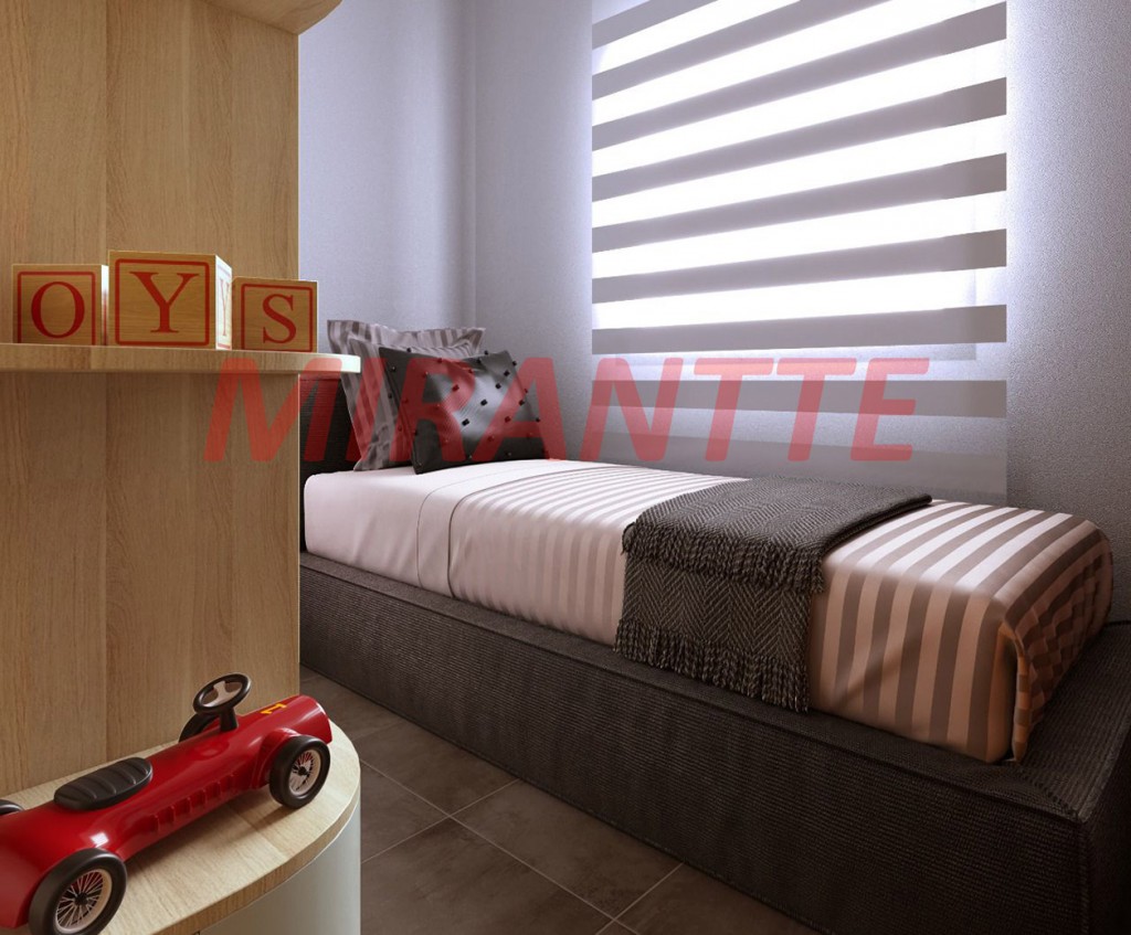 Apartamento de 43.48m² com 2 quartos em Jardim São Paulo
