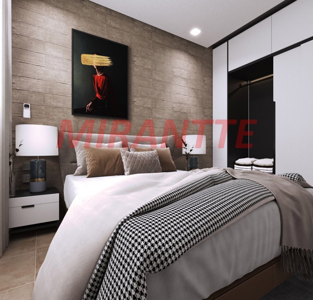 Apartamento de 43.48m² com 2 quartos em Jardim São Paulo
