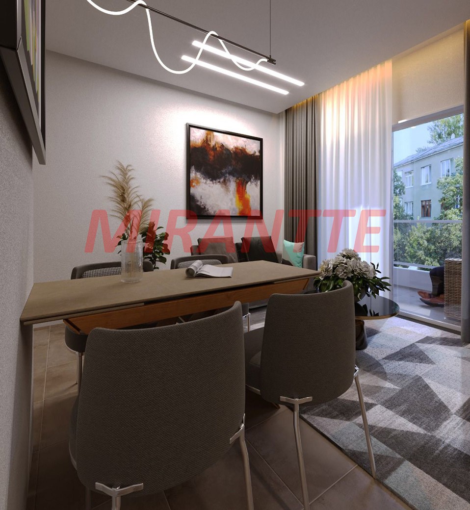 Apartamento de 43.48m² com 2 quartos em Jardim São Paulo
