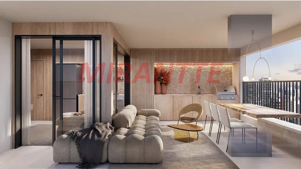 Apartamento de 50m² com 2 quartos em Santana