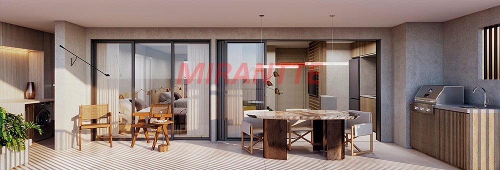 Apartamento de 137.44m² com 3 quartos em Santana