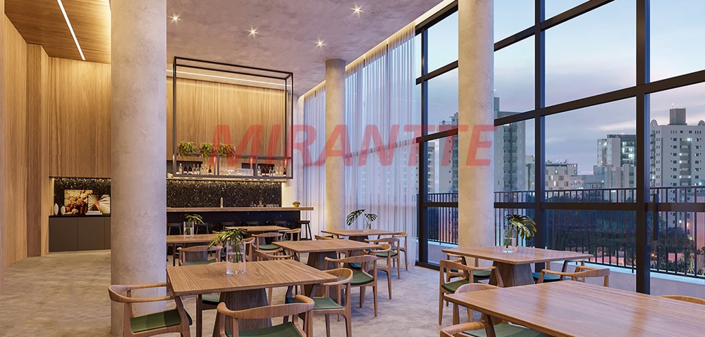 Apartamento de 38m² com 1 quarto em Campo Belo