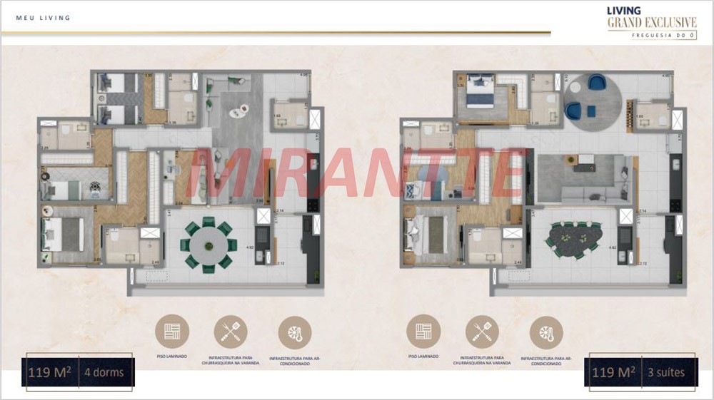 Apartamento com 4 quartos em Freguesia do Ó