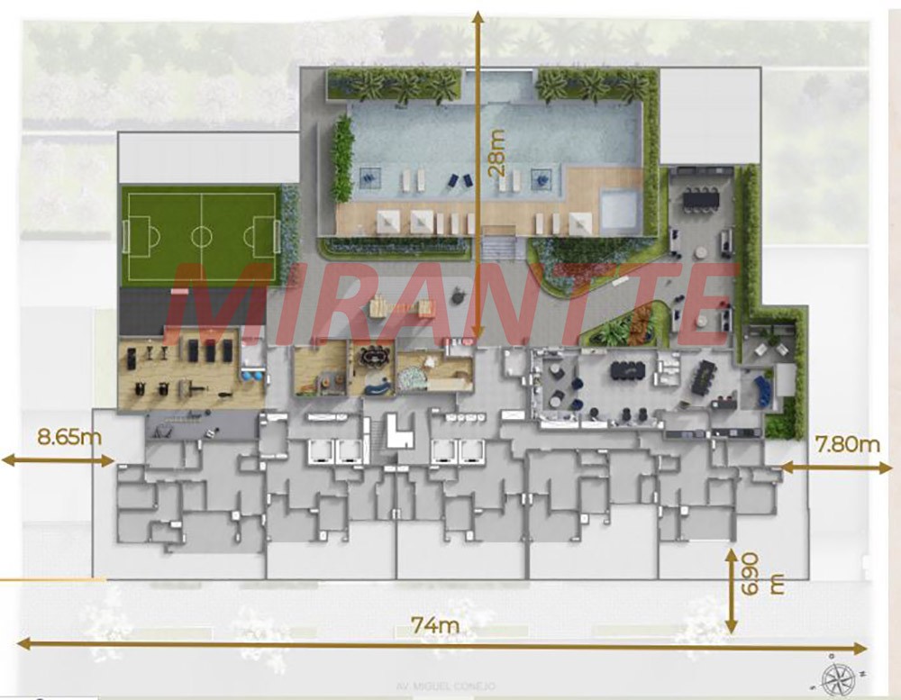 Apartamento com 4 quartos em Freguesia do Ó