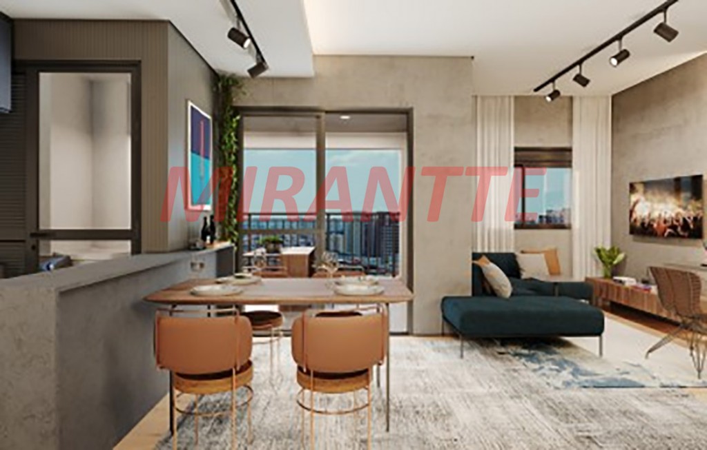 Apartamento de 49m² com 2 quartos em Nova Klabin