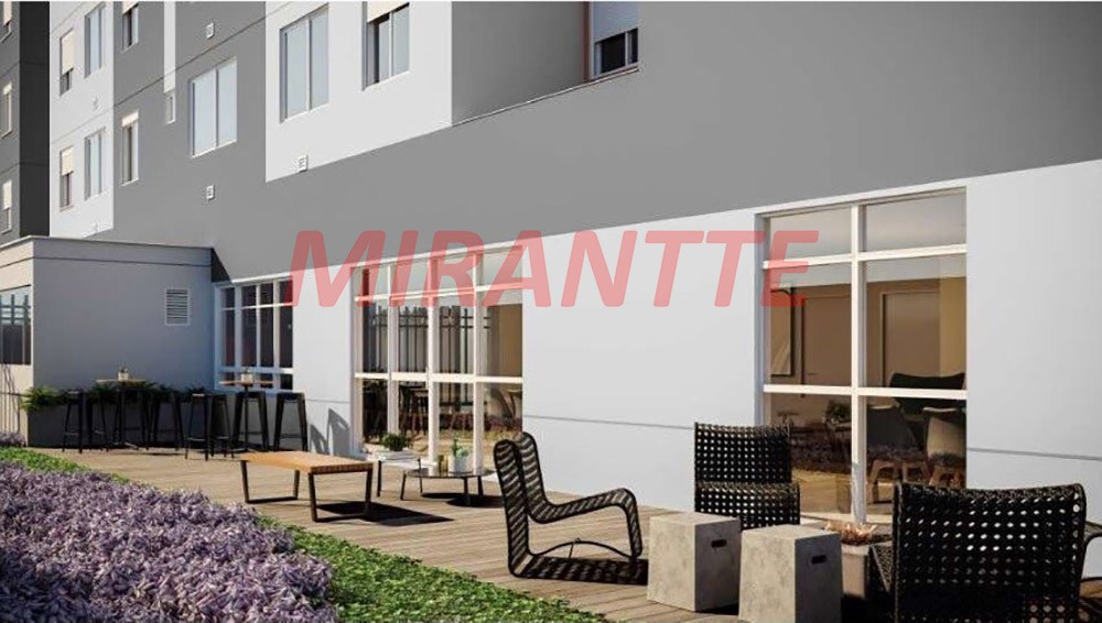 Apartamento de 37.43m² com 2 quartos em Centro