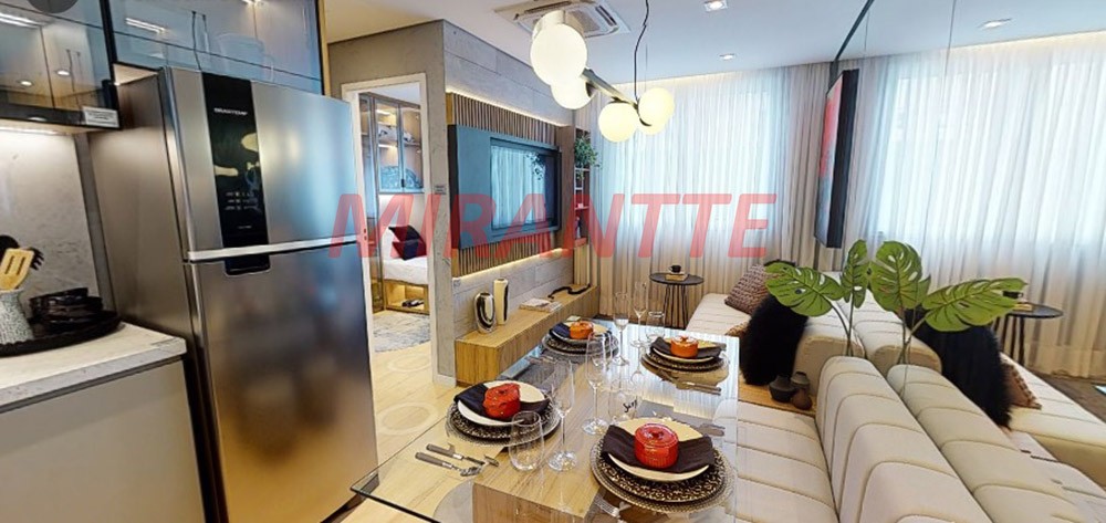 Apartamento de 37.43m² com 2 quartos em Centro