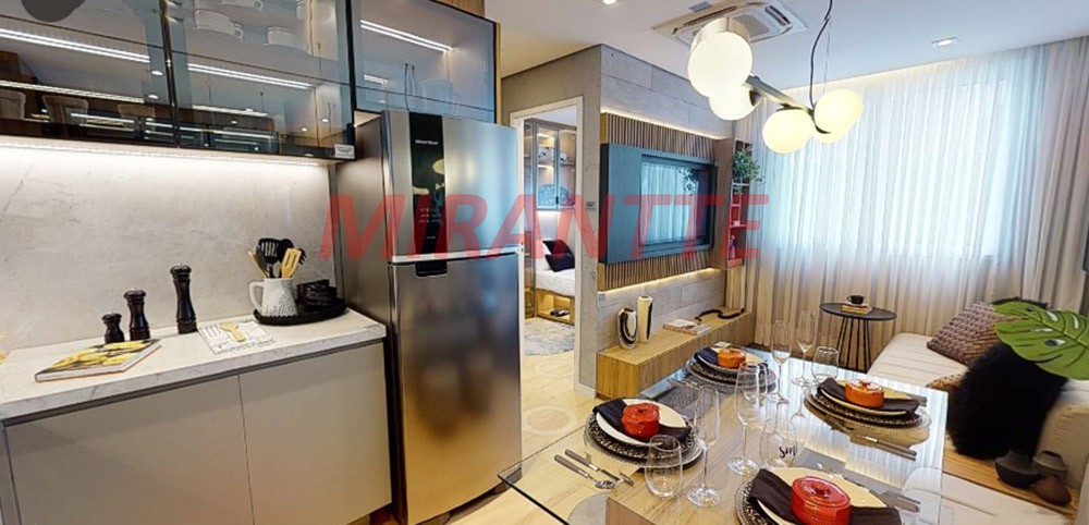 Apartamento de 28m² com 2 quartos em Centro