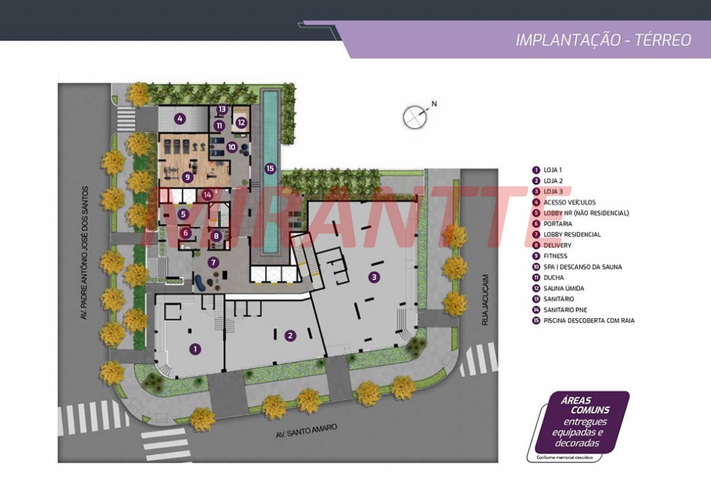 Apartamento com 1 quartos em Campo Belo