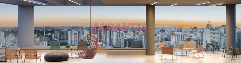 Apartamento de 24.8m² com 1 quartos em Paraíso
