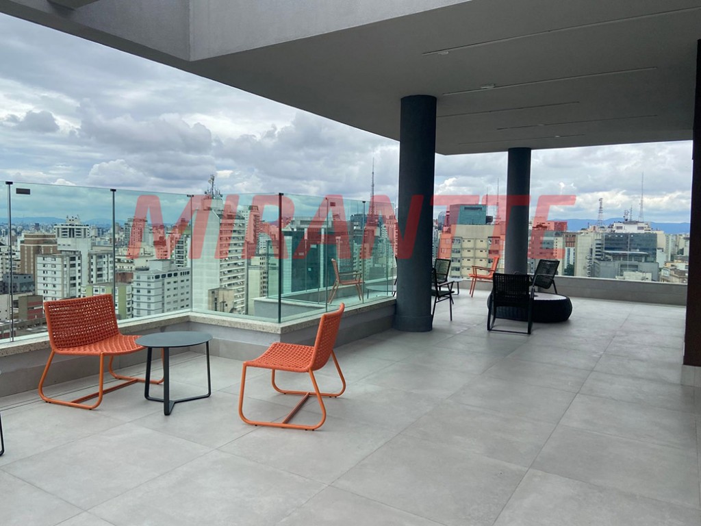 Apartamento de 24.8m² com 1 quartos em Paraíso