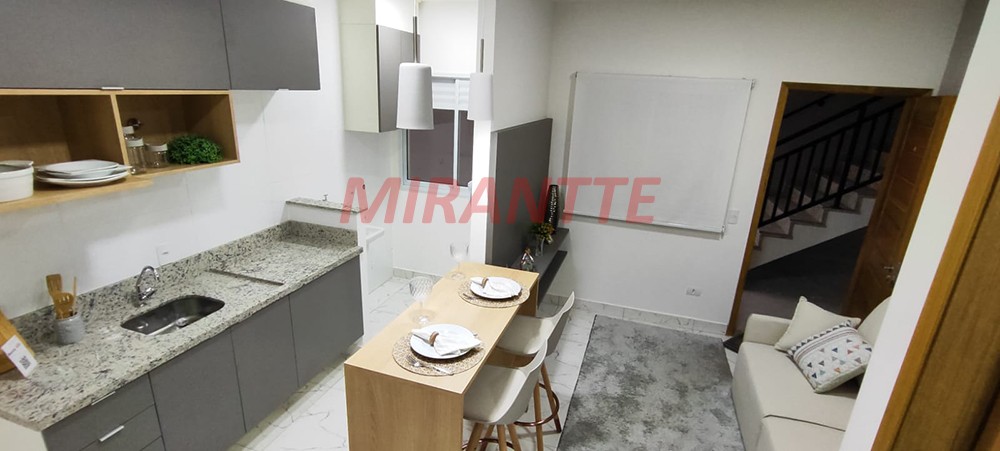 Apartamento de 54m² com 2 quartos em Vila Isolina Mazzei