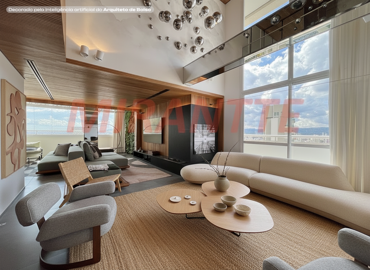 Cobertura de 488m² com 5 quartos em Santana