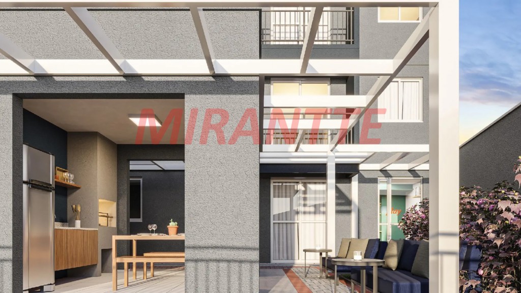 Apartamento de 49.69m² com 2 quartos em Limão