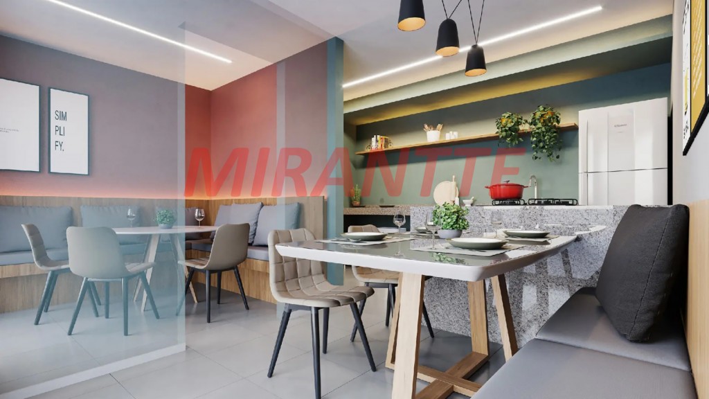 Apartamento de 49.69m² com 2 quartos em Limão