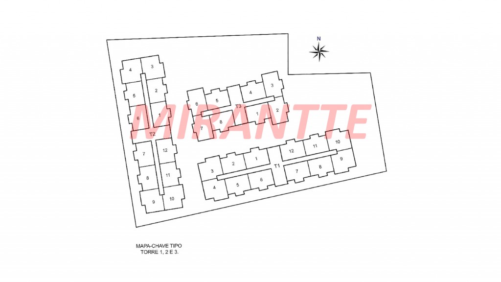 Apartamento de 49.69m² com 2 quartos em Limão