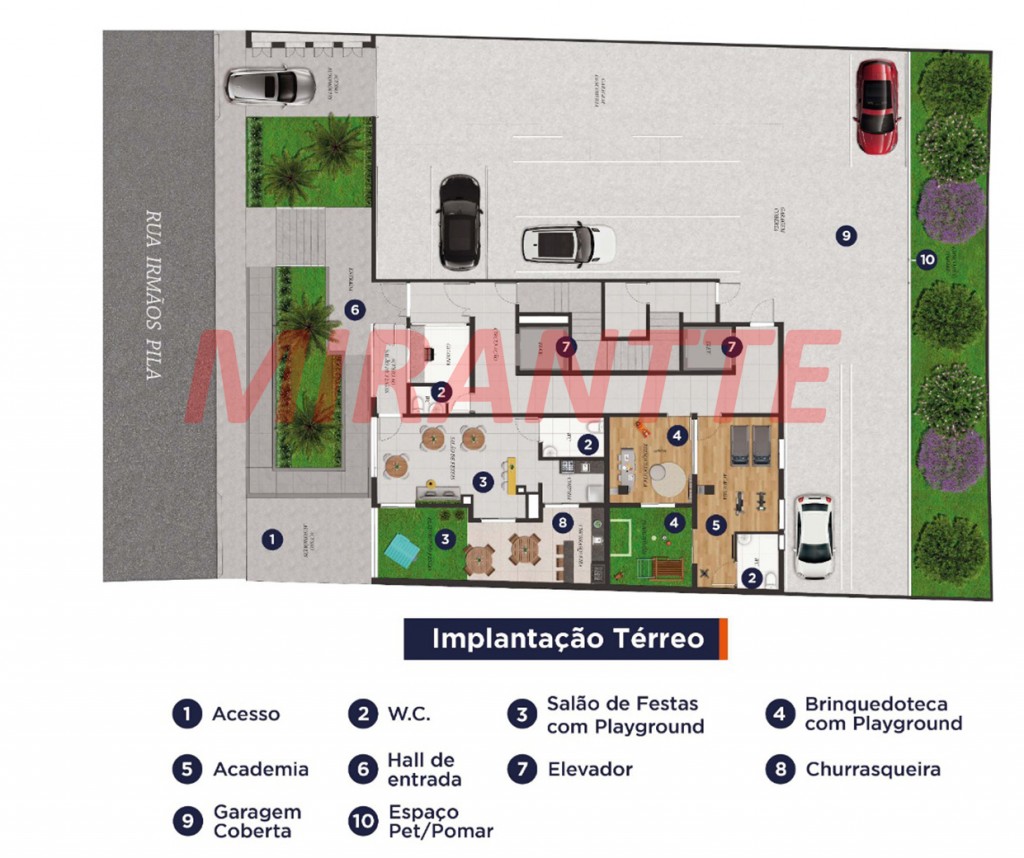 Apartamento de 57m² com 2 quartos em Tucuruvi