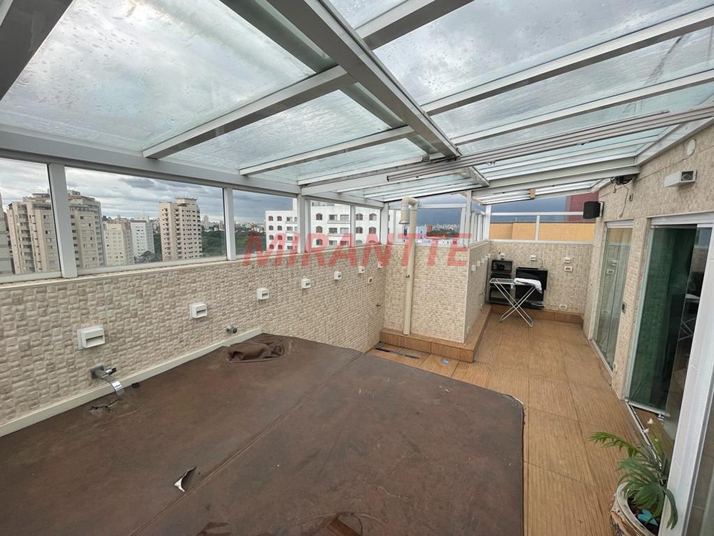Cobertura de 200m² com 3 quartos em Santana