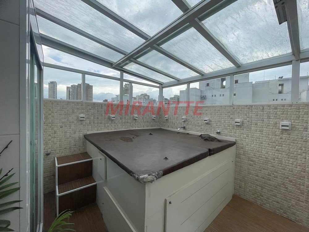 Cobertura de 200m² com 3 quartos em Santana