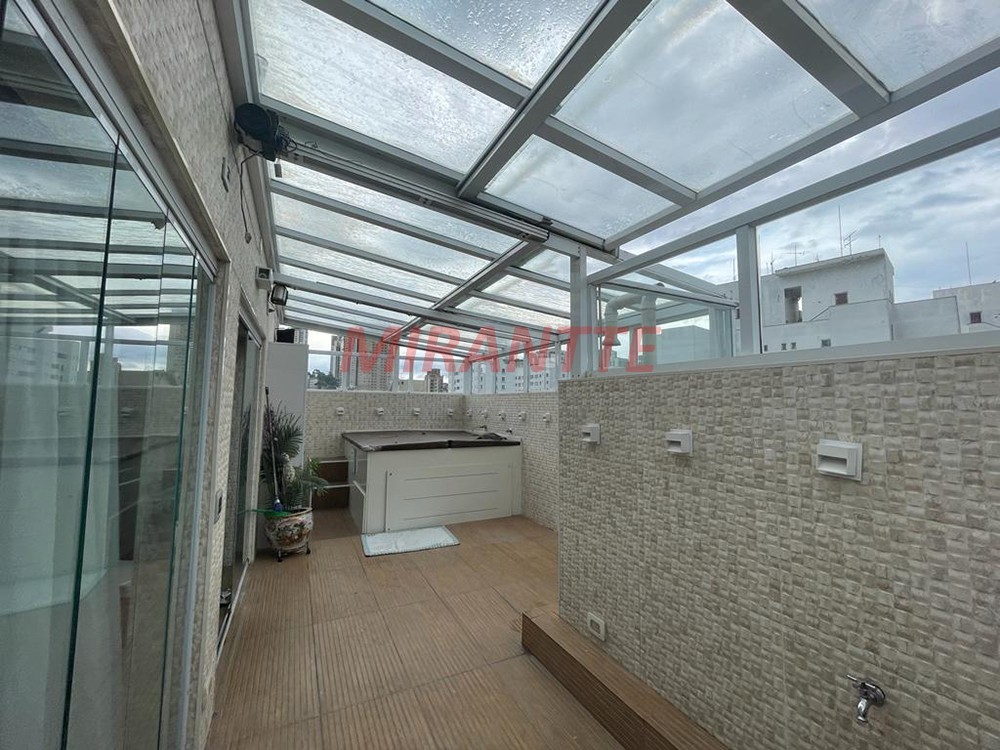Cobertura de 200m² com 3 quartos em Santana
