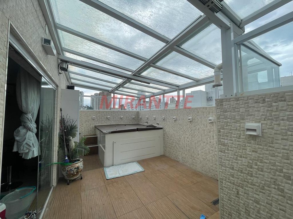 Cobertura de 200m² com 3 quartos em Santana