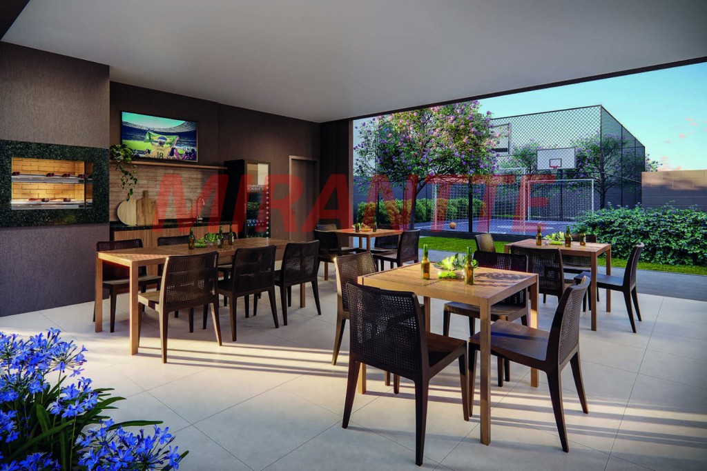 Apartamento com 2 quartos em Santana