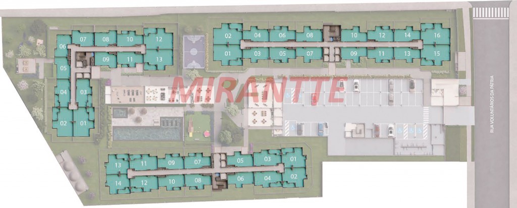 Apartamento com 2 quartos em Santana