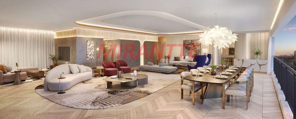 Apartamento de 172m² com 3 quartos em Moema