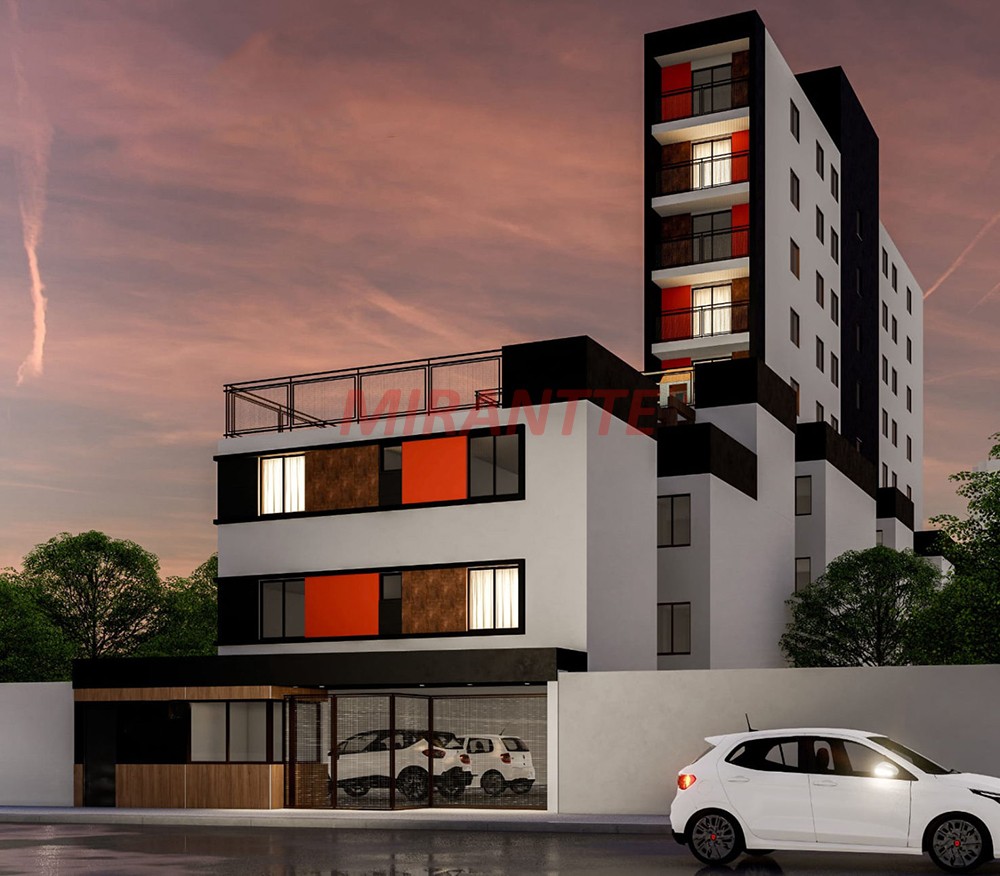 Apartamento de 51m² com 2 quartos em Chora Menino