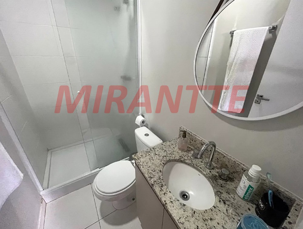 Apartamento de 51m² com 2 quartos em Santana