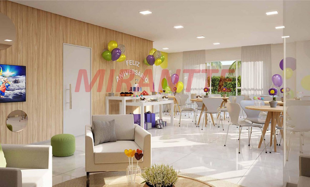 Apartamento com 2 quartos em Santana