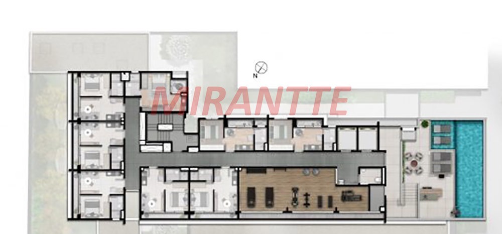 Apartamento de 28m² com 1 quartos em Vila Madalena