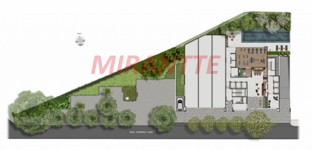 Apartamento de 74m² com 2 quartos em Paraíso