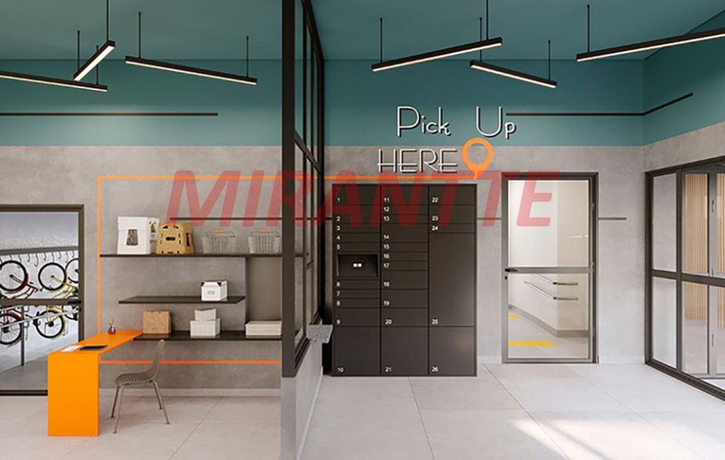 Apartamento de 49m² com 2 quartos em Nova Klabin